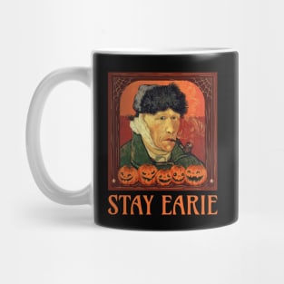 Funny Halloween Van Gogh Mug